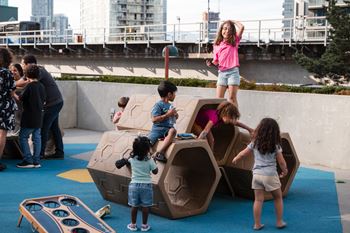 Outdoor play area